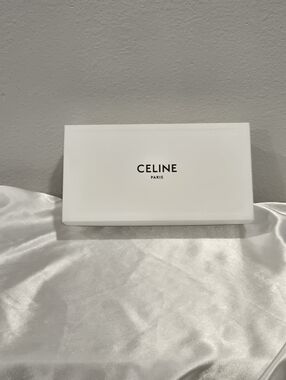 Celine White Box with Black Logo